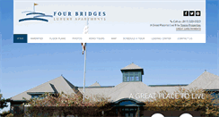 Desktop Screenshot of fourbridgesapts.com